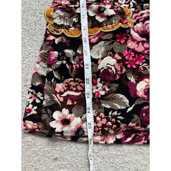 Celia B Sator Corduroy Floral Print Jacket In Multicolor - Picture 8 of 8